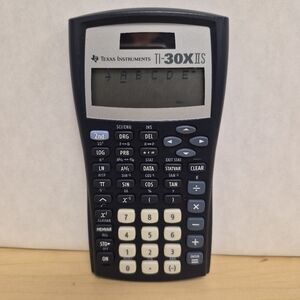 Texas Instruments TI-30X IIS Calculator - Black with Cream Keys